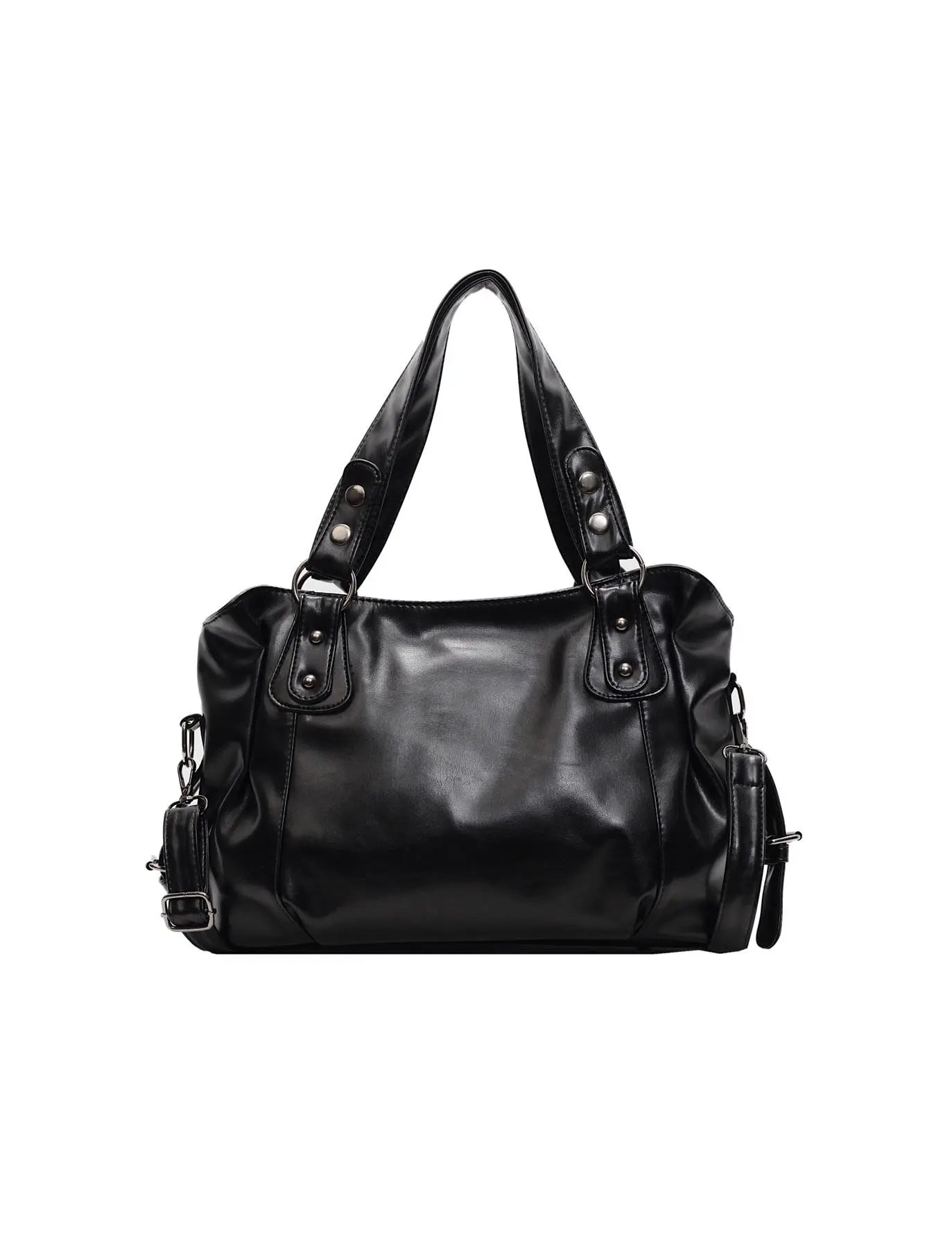 Women's Elegant Solid Color Shoulder Bag, Fashionable Large Capacity Crossbody Bag for Work & Daily Used, Casual Trendy Versatile High-quality Daily Commuting Bag, Fashionable Unique Bags